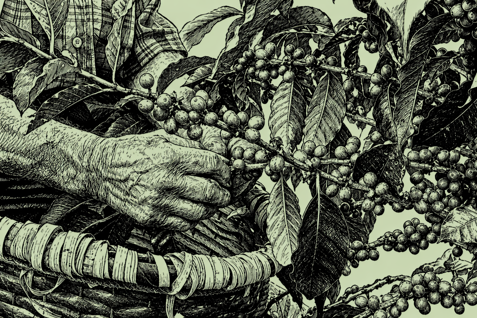 Fondo de cafetal